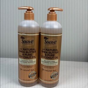 2PK Suave Professionals Natural Curly Hair Moisturizing‎ Shampoo 16.5 oz